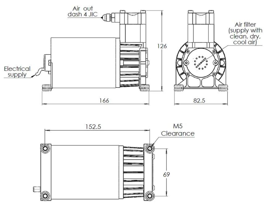 Compact Compressor - Billet
